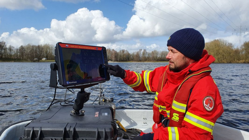 Das Lowrance Sonar Side Scan im Einsatz